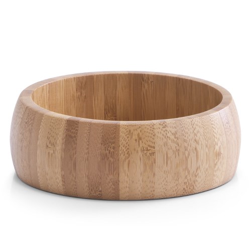 Salatschale Bambus D 15 natur, Deko-/Obstschale