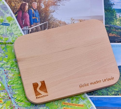 RheinSteig Fr�hst�cksbrett Buche 24 x 18 x 1,6 cm